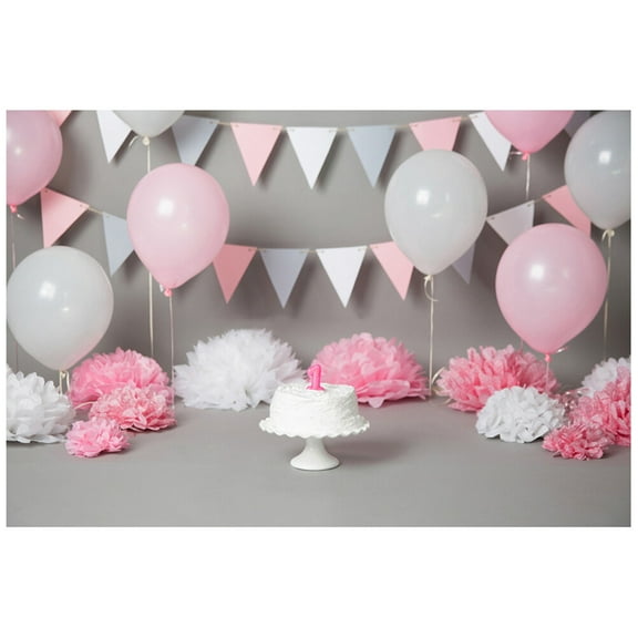 HEALEEP 1 Piece Multi-colored 3D Design Backdrops for Photo Studio 90x59in