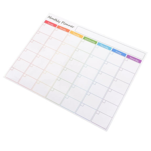 HEALEEP 1 Planner for Office Staffs Rectangular Shape 17x13in Calendar Schedule Can Be Written