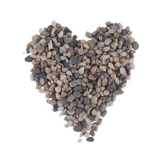 HEALEEP 1 Set Natural Style Round Irregular Shaped Decorative Stones For Decor 0.2-0.5Cm