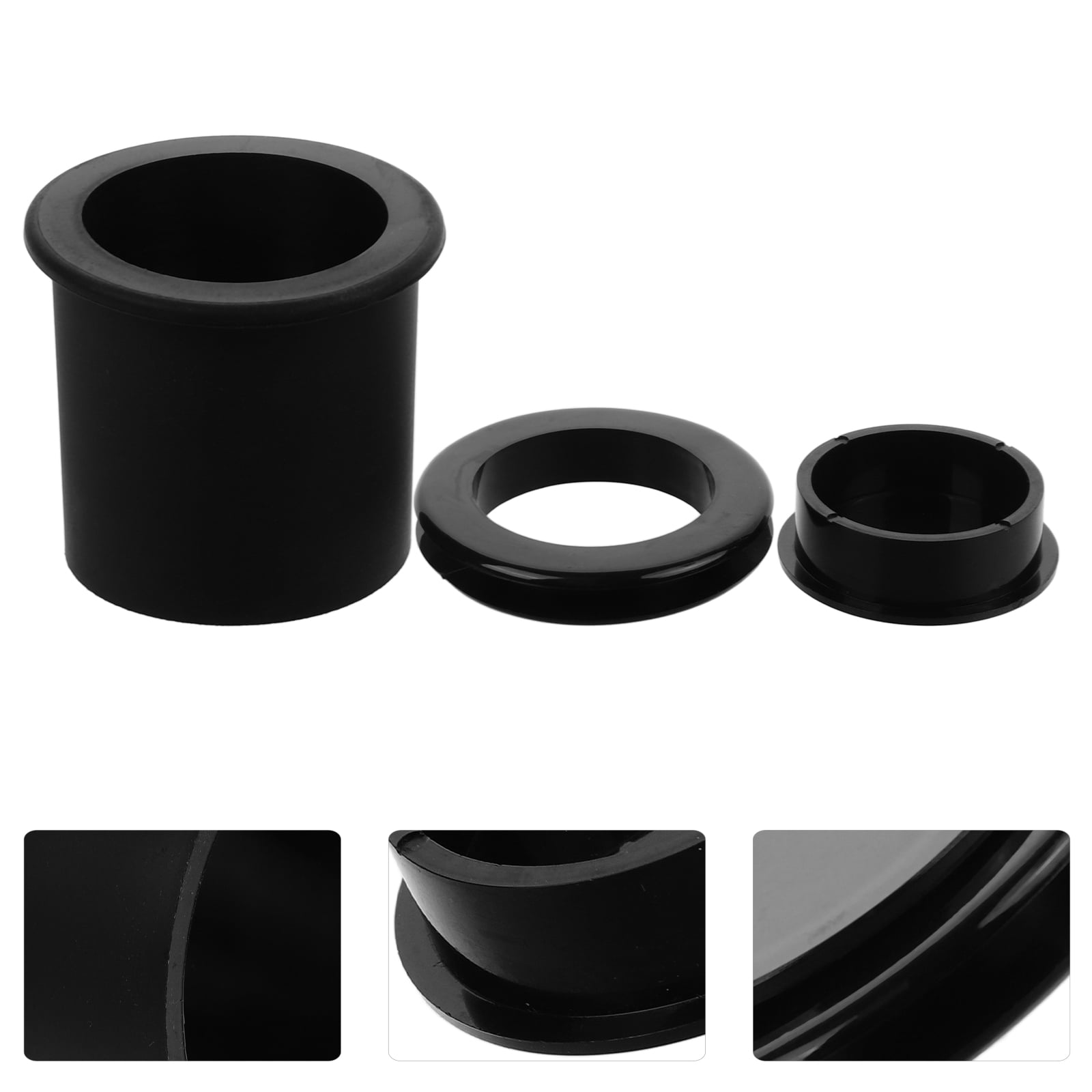 accessories for umbrella hole in patio table 2 Pack Ring and Cap Set Standard Table Hole repellent and resistant laminated backing and a protective dark splash guard skirt  air vents reduce inside condensation and wind lofting  padded handles for easy fitting and removal  elastic hem cord with 2 toggles allows adjustment for a tight and custom fit  click Table Umbrella Hole Ring Set