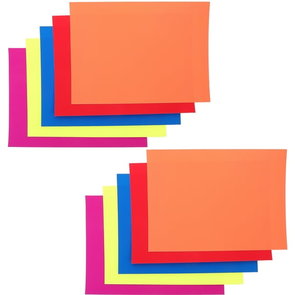 HEALEEP 10 Sheets Colorful Paper for Party Organizers and