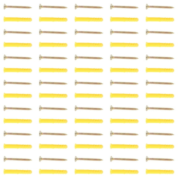 HEALEEP 100 Sets *40 Expansion Anchors for in Concrete and Drywall