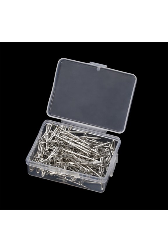 100Pcs T-bar Head Pins for Wigs and Knitting Projects Modelling Crafts