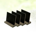 thumbnail image 1 of HEALEEP 10Pcs Wood Mini Chalkboard Sign Stand Up Chalk Board for Cafe and Restaurant Decoration, 1 of 8