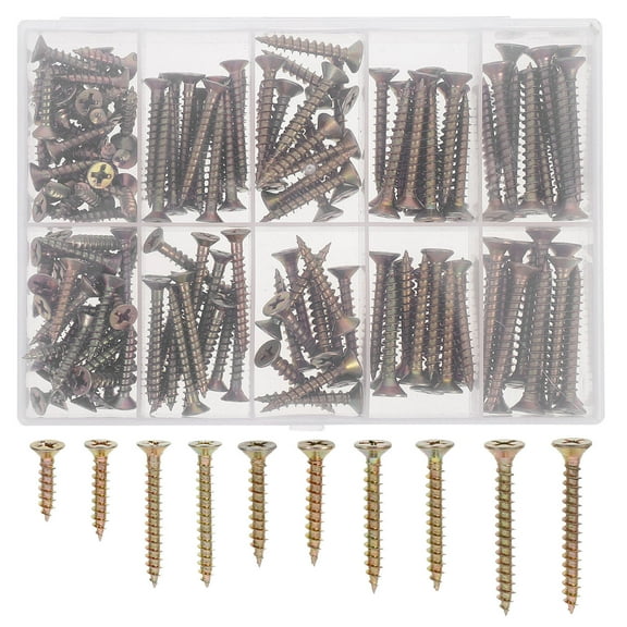 HEALEEP 165 Cross Screws for Instruments Self Tapping Screws Golden