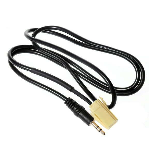 HEALEEP 1Pack AUX Input Cable for Car Audio Use 105.5cm Length