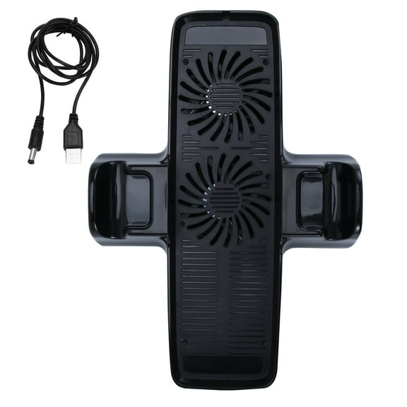 HEALEEP 1Pack Console Cooling Base Game Console Bracket Cooling Black ABS Rectangular Simple Design for Gamers