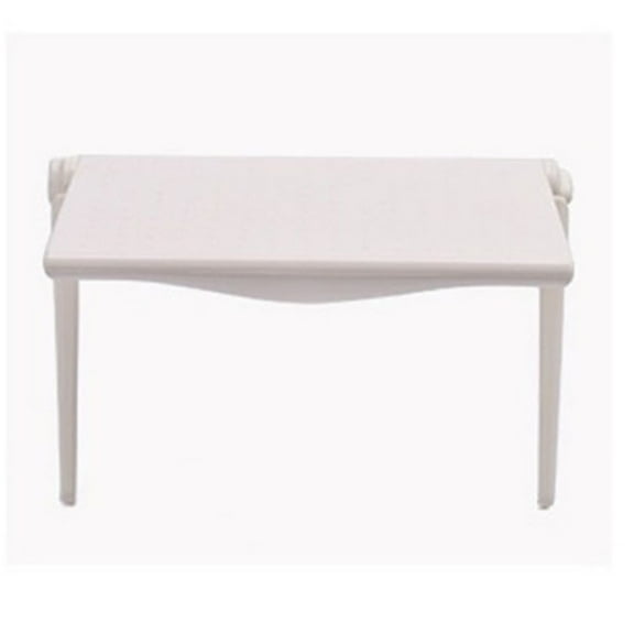 HEALEEP 1Pack High Temperature Resistance Desktop Shelves White Plastic Rectangular For Messy Desks Space Maximization