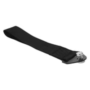 HEALEEP Black Polyester Racing Tow Strap for Cars with Heavy Duty Towing and Easy Installation