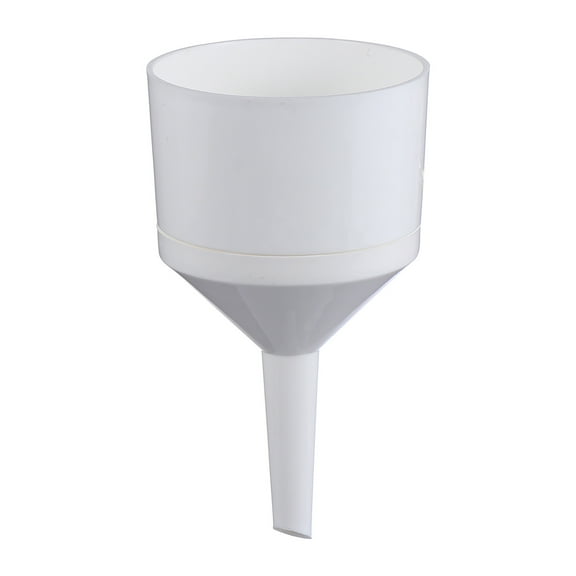 HEALEEP 1Pack White Plastic Buchner Funnel for Filtering and Suction in Scientific Research Use