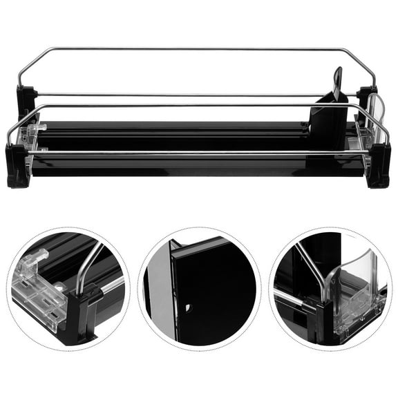 HEALEEP Fridge Soda Can Organizer Automatic Pusher Drinks Organizer ABS 1Set