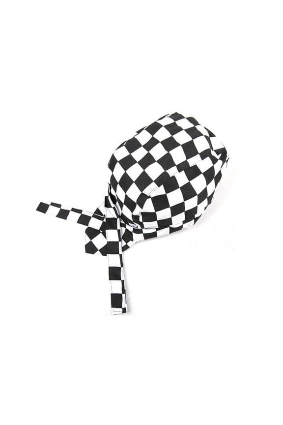 1Pcs Chefs Hat Black and Square Adjustable Ribbon for Daily Wear