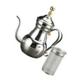 thumbnail image 1 of HEALEEP 1Pcs Long Spout Tea Kettle Nonslip and Anti-scald Lid for Tea House Use, 1 of 8