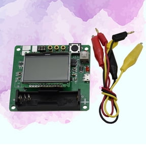 HEALEEP Transistor Tester with Resistance, Capacitance, Diode Testing and Multiple Display Symbols for Accurate Electronic Component Analysis