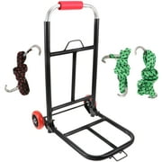 HEALEEP Multi Iron Foldable Trolley for Office, Warehouse, and Home Use