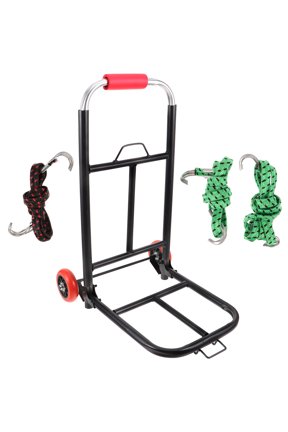 Heavy Duty Utility Trolley Cart 55x42x27 Inches, Hand Truck for Warehouse, Home, and Transporting Goods