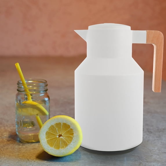 HEALEEP 1Pcs Thermal Flask for Hot Water with Shape and PP Material 9.8X5.7X4.5in