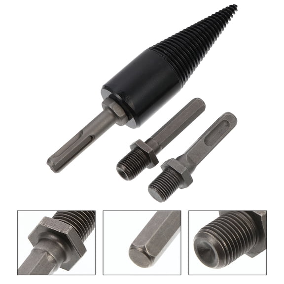 HEALEEP 1Set Abrasion Resistance Spiral Step Cone Drill Bit For Craftsmen Power Drill Bit Set