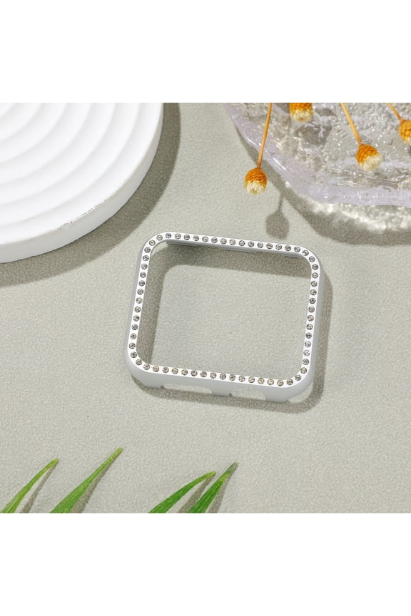 1Set Aluminum Alloy Anti-scratch SmartWatch Case for Bling Bumper Cover