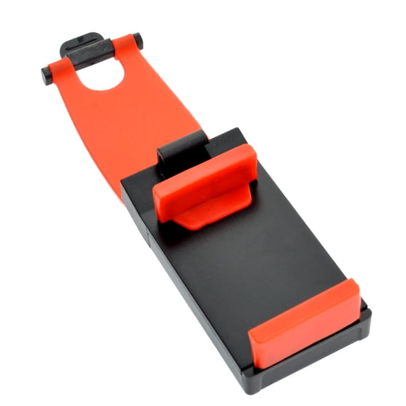 HEALEEP 1Set Car Steering Wheel Phone Holder Clip Shape for Mobile Phones Fits 5.5 Inches