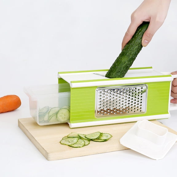 HEALEEP 1Set Carrot Slicing Chopper for Slicing Dicing Grating in Kitchen Accessories for Home Users