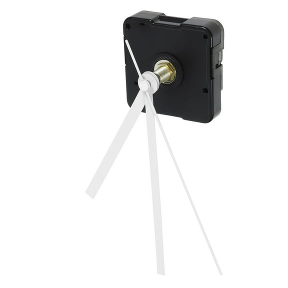 HEALEEP 1Set Craft Clock Mechanism Kit White Straight Ergonomic Design with High-torque Motor for Wall Clock Assembly