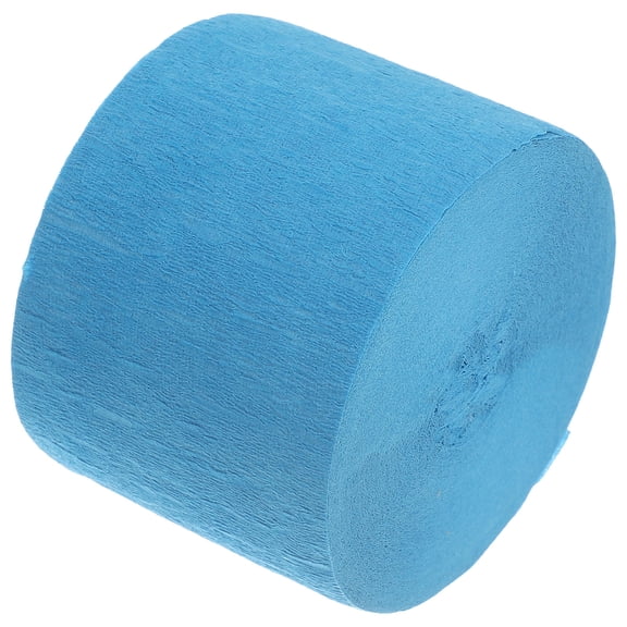 HEALEEP 1Set Crepe Paper Streamer Blue Elegant for Wedding Party Decoration and Birthdays
