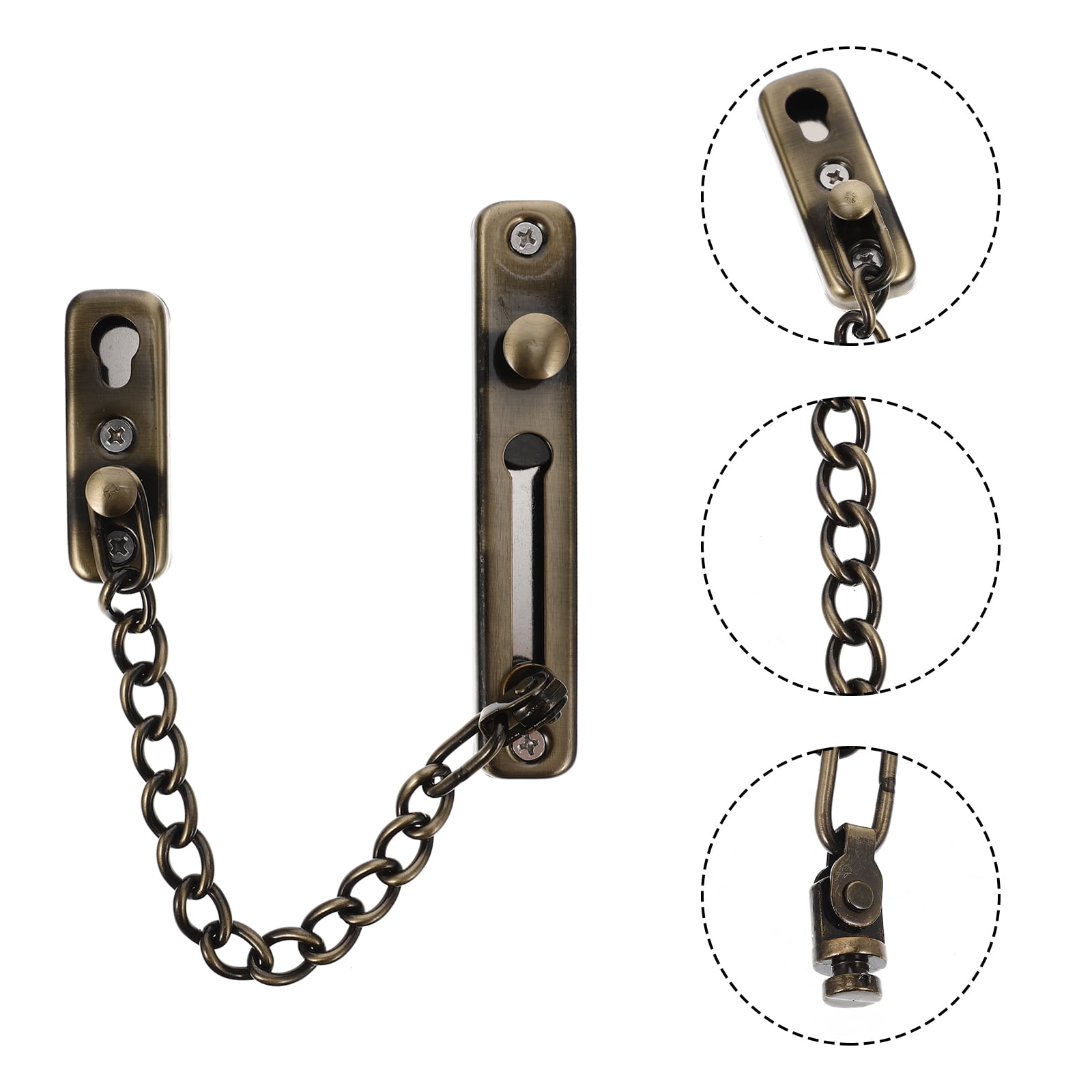 HEALEEP 1Set Door Chain Lock for Homeowners and Families with Toddlers Multi Color