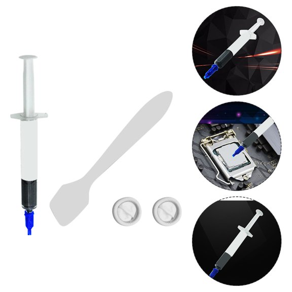 HEALEEP 1Set GPU Thermal Paste Thermal Interface Material for Computer Accessories Safe Non Conductive Formula