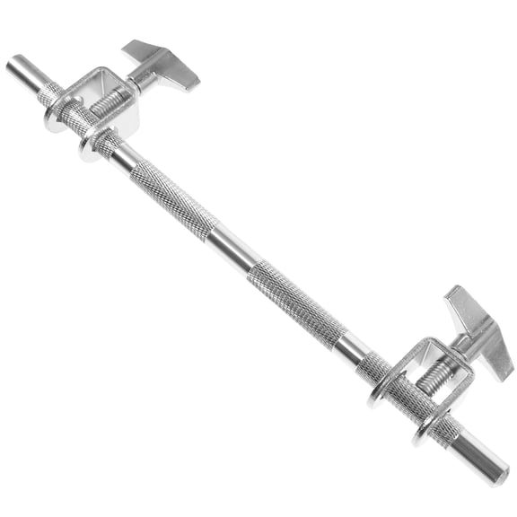 HEALEEP Durable Plated Silver Cowbell Mounting Clamp with Fixed Locks for Steady Drum Set Cowbell Holder