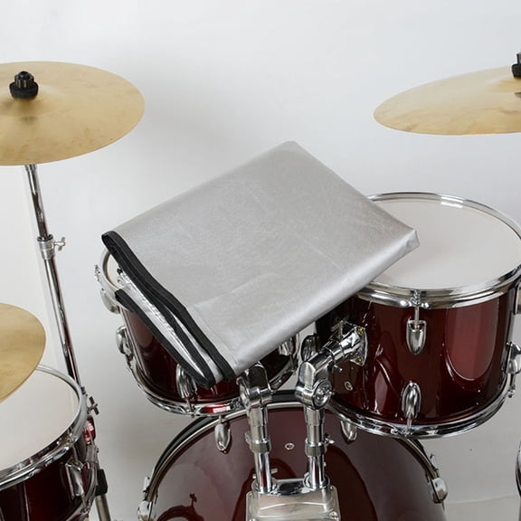 HEALEEP Weather-Resistant Protective Cover for Drum Set, Rectangular Shape with Sun , Outdoor Drum Shield