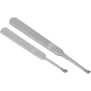 HEALEEP Hole Punch Tool Grooving Tool Silver 2Pcs
