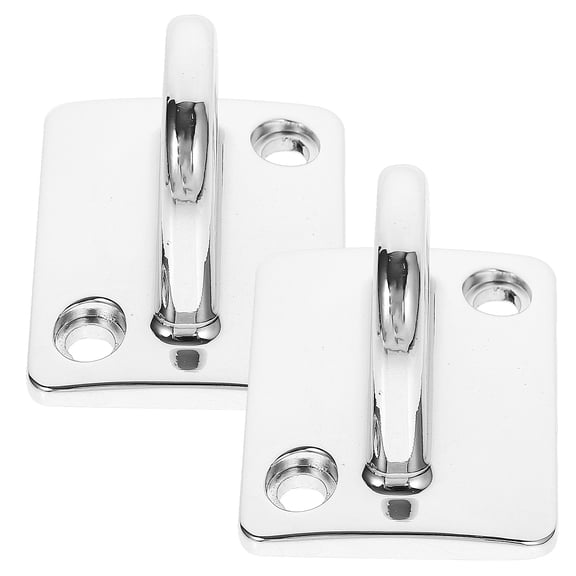 HEALEEP 2-Pack Metal Wall Mount Hooks for Hanging, Rope Holder, Wall Mounted Hook Set