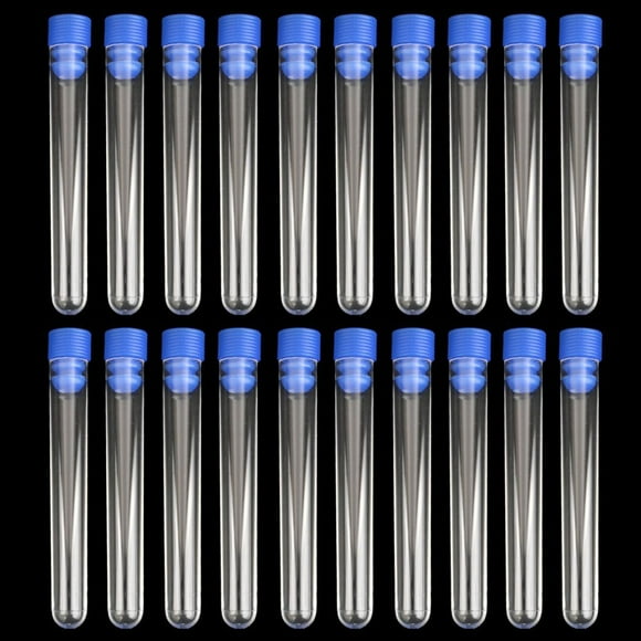 HEALEEP 20Pcs Leakproof Test Tubes For Laboratory Use 100X15Mm