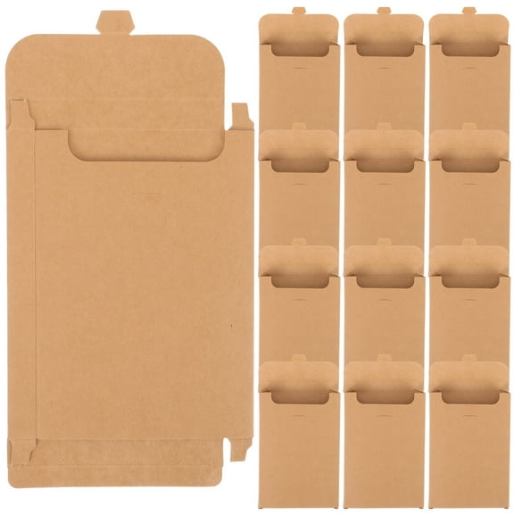 HEALEEP 20Pcs Paper Box For Envelopes And Invoices Storage 9.1x4.7x0.04In