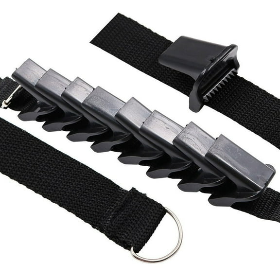 HEALEEP 2Pcs Hat Organization System Organizer Traceless Nylon Belt Up Hanging Display Wall Rack