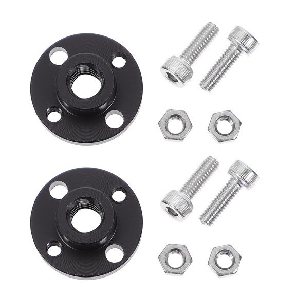 HEALEEP 2Sets 3D Printer Parts Lead Screw Pom Nuts for Stepper Motors Machine Tool Rails Other Equipment 1.02X2.5Cm