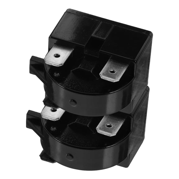 HEALEEP 2pcs Refrigerator Overload Protectors Freezer Compressor Overheat Protector Replacement