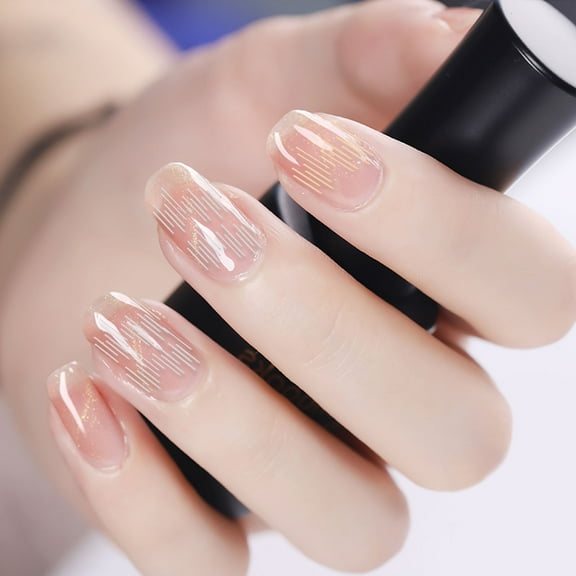 HEALEEP 3 Sheets of Nail Sticker Nail Decals Self-Adhesive Nail Art Sticker Decoration for Women