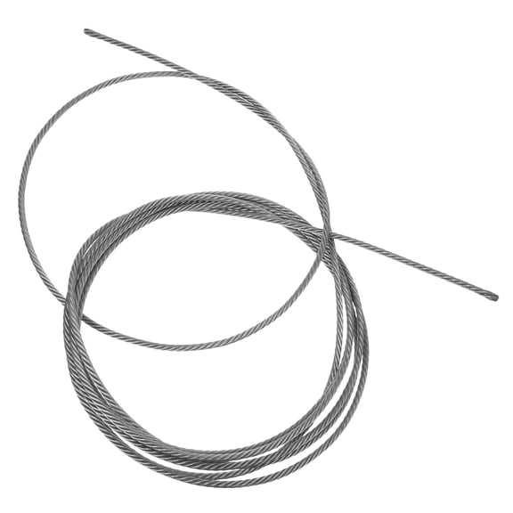 HEALEEP 304 Stainless Steel Wire Rope Cable for Clothesline, Travel Rope, Heavy Duty Outdoor Use