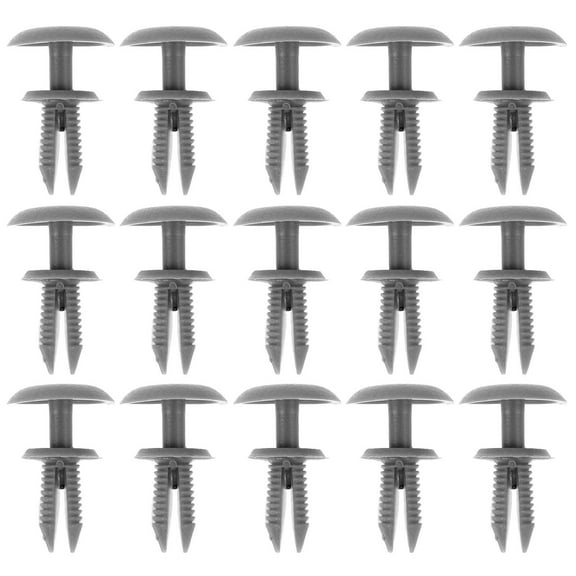 HEALEEP 30Pcs Car Plastic Rivets for Vehicle Maintenance in 1.57X0.88X0.88in