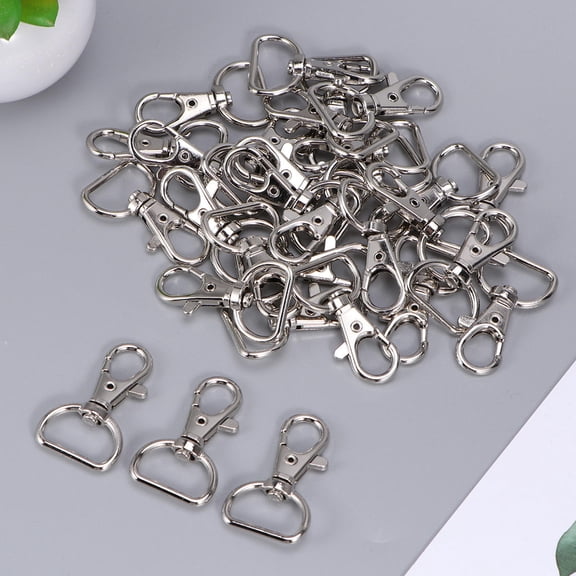 HEALEEP 30Pcs Swivel Snap Hook 360 Degrees Swivel for Decorations 5 16 Inch
