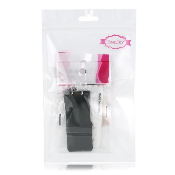 HEALEEP 3Pcs Elastic Button Extension Strap Set Bra Extenders for Accessories 7.6x1.3in