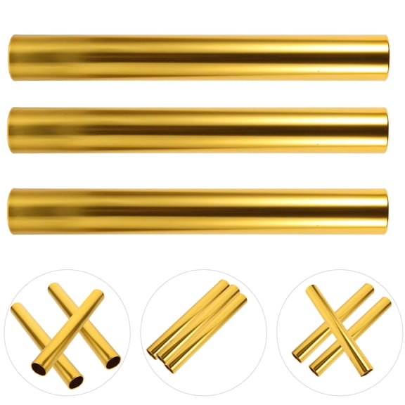 HEALEEP 3Pcs Equipment for Race Track Aluminum Alloy Relay for Athletes