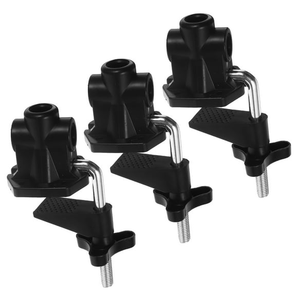 HEALEEP 3Pcs Table Lamp Clip 5.1x2.2x0.8in Sturdy and Desk Clamp Accessories