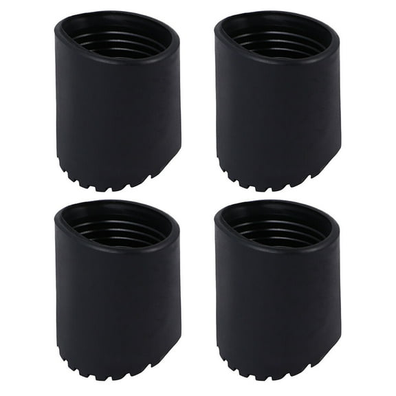 HEALEEP 4 Pcs Ladders Folding Ladder Mat Ladder Safety Accessory 6.00X5.20X5.20CM Black