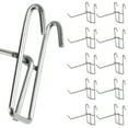thumbnail image 1 of HEALEEP 40pcs Wire Grid Mount Brackets Wall Panel Hooks for Shops Garages, 1 of 8