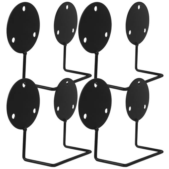 HEALEEP 4Pcs Non-slip Mattress Retainer Bar for Home Use Black Stainless Steel Strong and Sturdy