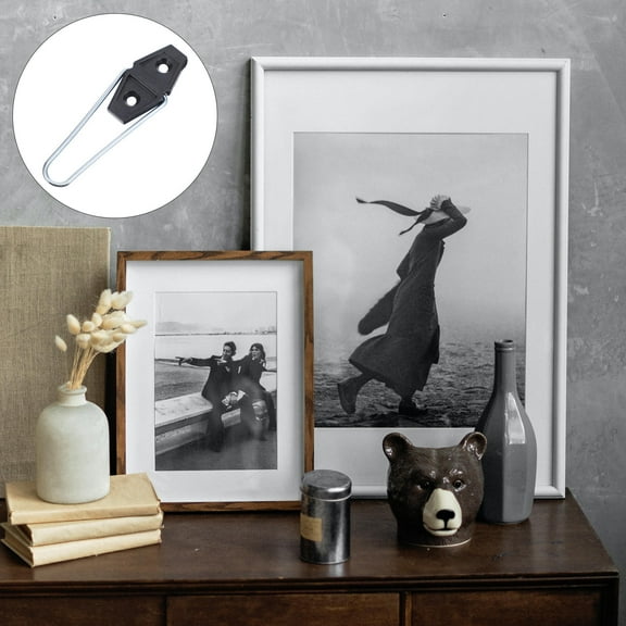 HEALEEP 5Pcs Rectangular Photo Frame Holders for Displaying Photos and Artwork Picture Stand