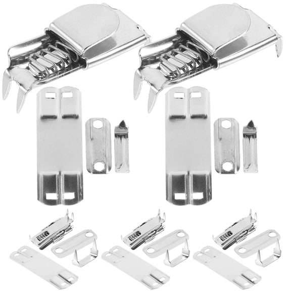 HEALEEP 5-Pack Stainless Steel Adjustable Waist Buttons for Pants, Trousers, and Clothing Clips, Fit Accessories